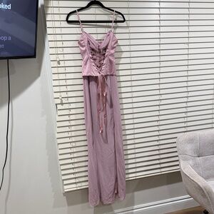 Oh Polly Pink Maxi Dress